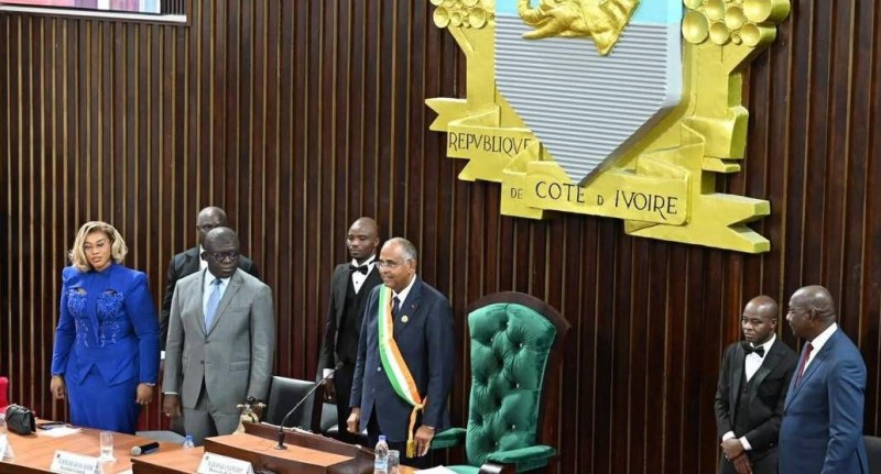 Le président Patrick Achi