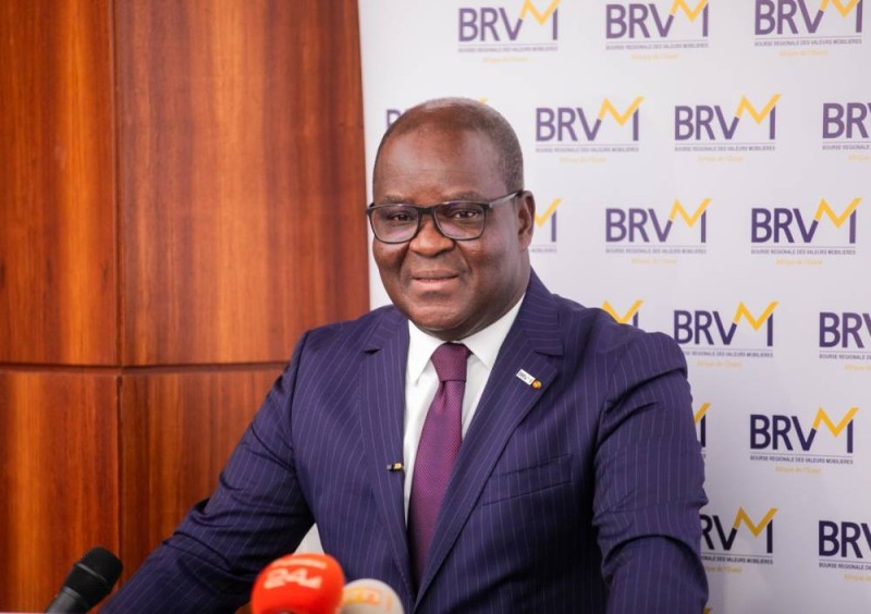 Dr Edoh Kossi Amenounvé, directeur général de la Brvm. (Ph: Dr)
