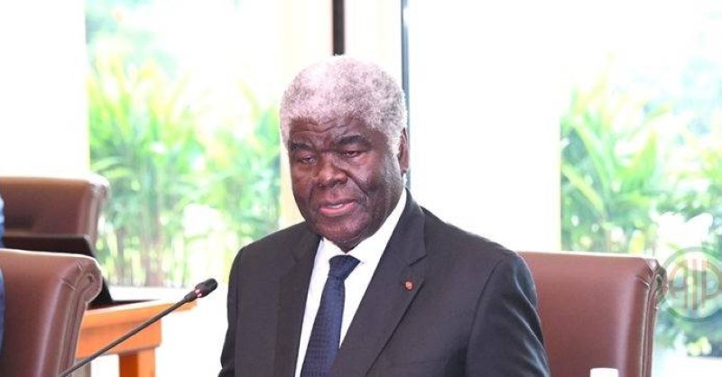 Le nouveau premier ministre de la Côte d'Ivoire, Dr Robert Beugré Mambé