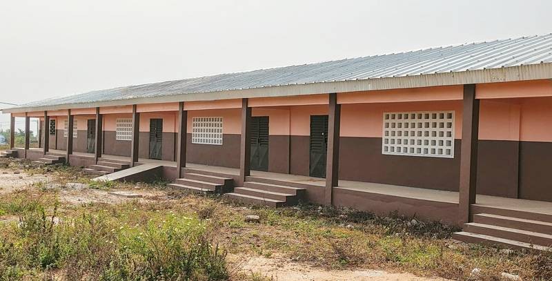 Cette école primaire de six classes construite au quartier Kennedy ouvrira ses portes la rentrée scolaire 2026-2027. (Ph: Dr)