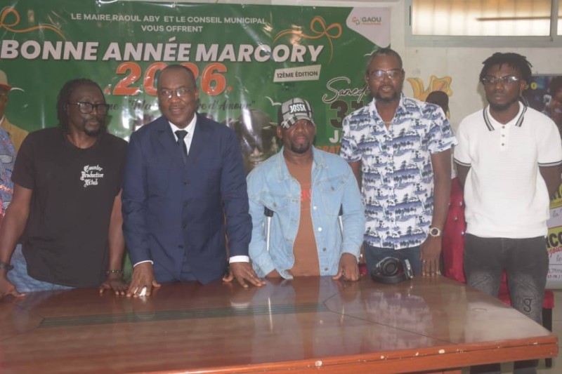 Le maire Aby Raoul a donné les grandes articulations de "Bonne année Marcory 2026"