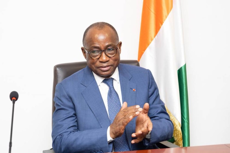 Le ministre Koffi N'Guessan