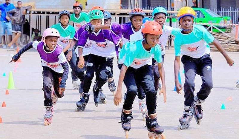 Le skateboard est bien pratiqué au-delà d'Abidjan.