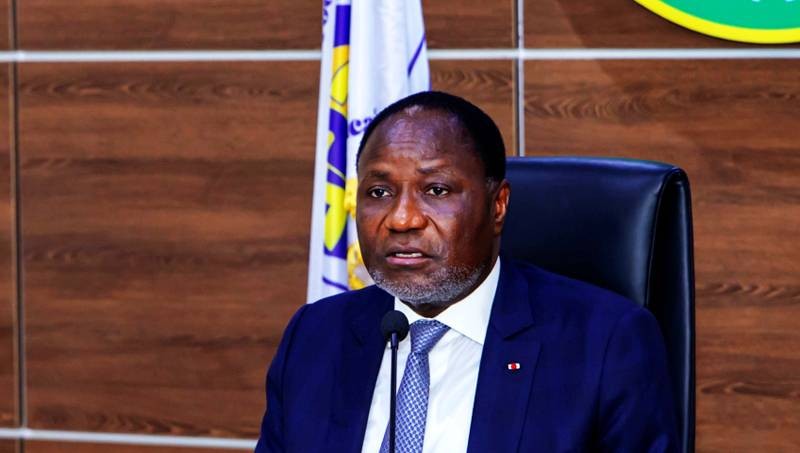 Mamadou Sangafowa-Coulibaly, ministre ivoirien des Mines, du Pétrole et de l’Énergie.
