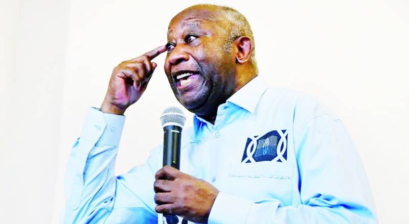 Laurent Gbagbo, président du Ppa-CI.