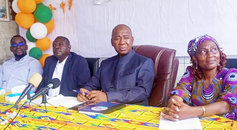 Le président Touré Adama (au centre). (Ph: Dr)