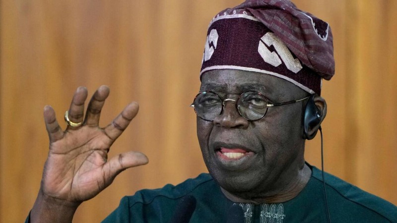  Le président nigérian Bola Tinubu. AP - Eraldo Peres 