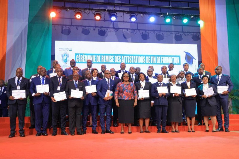 Anne Désirée Ouloto-Lamizana a félicité les auditeurs pour leur persévérance et leur engagement. (Ph: Dr)