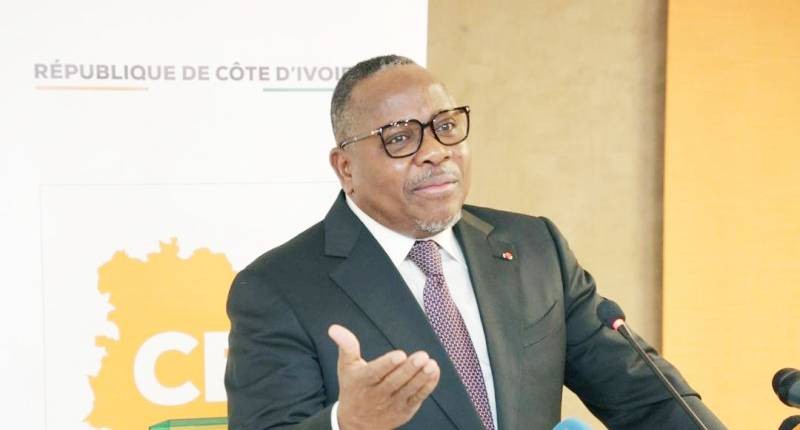 Ibrahime Coulibaly Kuibiert, président de la Cei. (Ph: Dr)