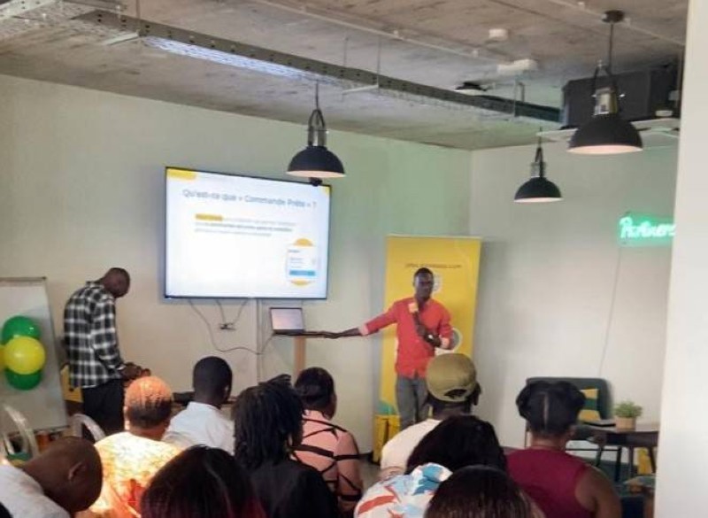 La session de formation s’inscrit dans une logique de renforcement de capacités.
