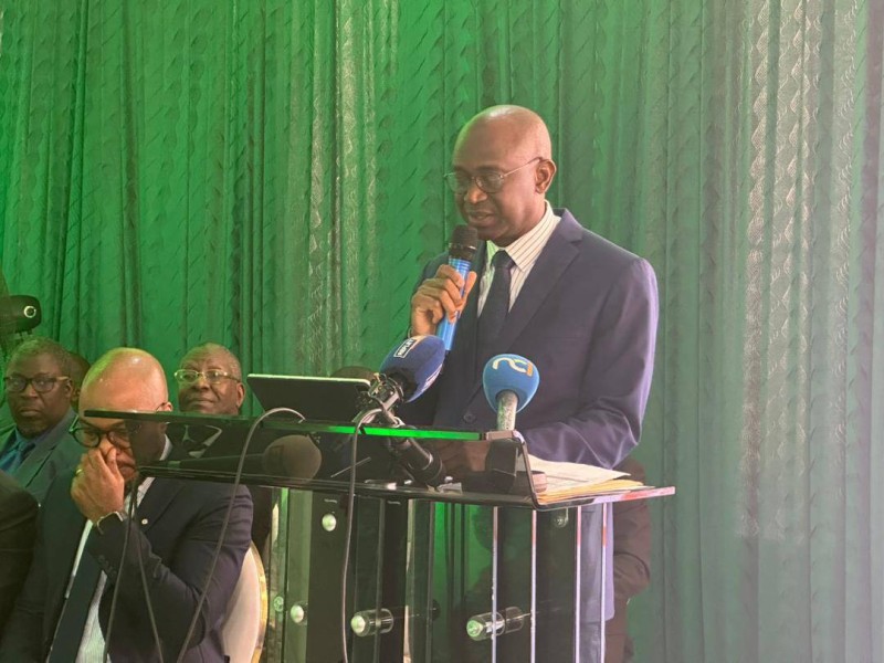 Le ministre de la Transition numérique et l’Innovation technologique, Djibril Ouattara. (Ph: Dr)