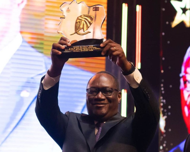 Le prix de l'année 2025 décerné au Vice-premier ministre Téné Birahima Ouattara