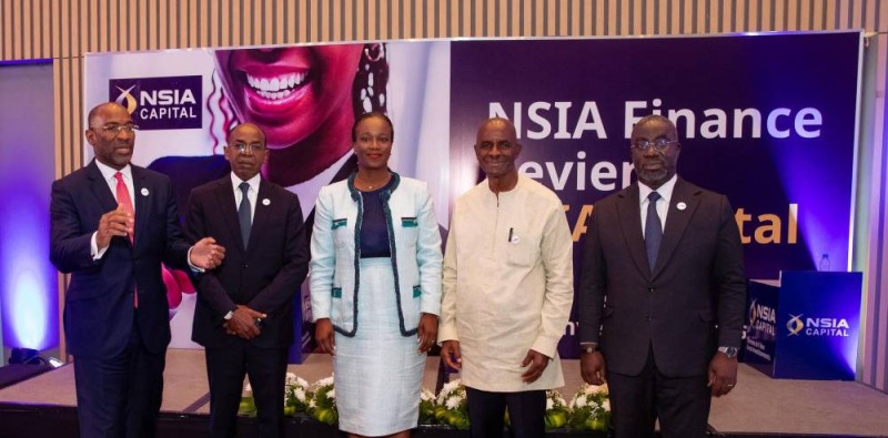 Des dirigeants du secteur financier ivoirien lors du “Ceo Talk” consacré au financement des économies africaines, mardi 17 février 2026 au Plateau.