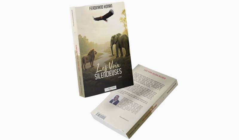 La première de couverture et la quatrième de couverture du roman. (Ph: Dr)