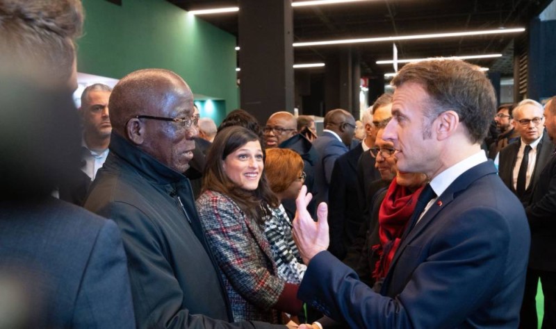 Le président français et le  ministre ivoirien