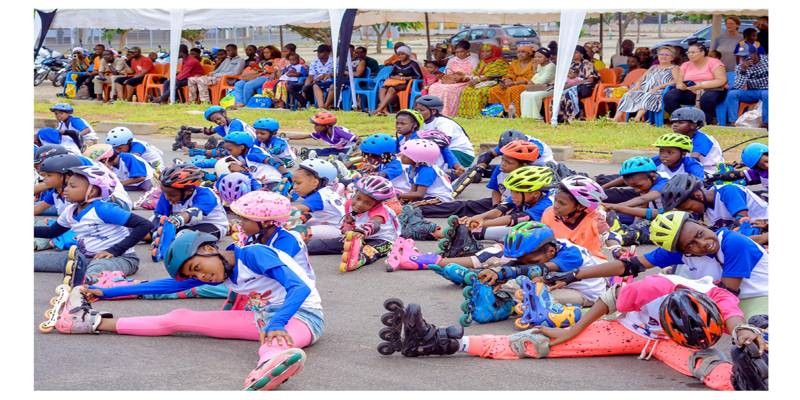 Les jeunes skaters ont fait le spectacle dans la région de Gbêkê. (Ph: Dr)