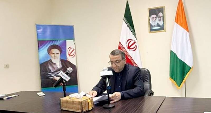 L’ambassadeur de la République islamique d’Iran en Côte d’Ivoire, Seyed Gholamreza Meigoni. (Ph: Dr)
