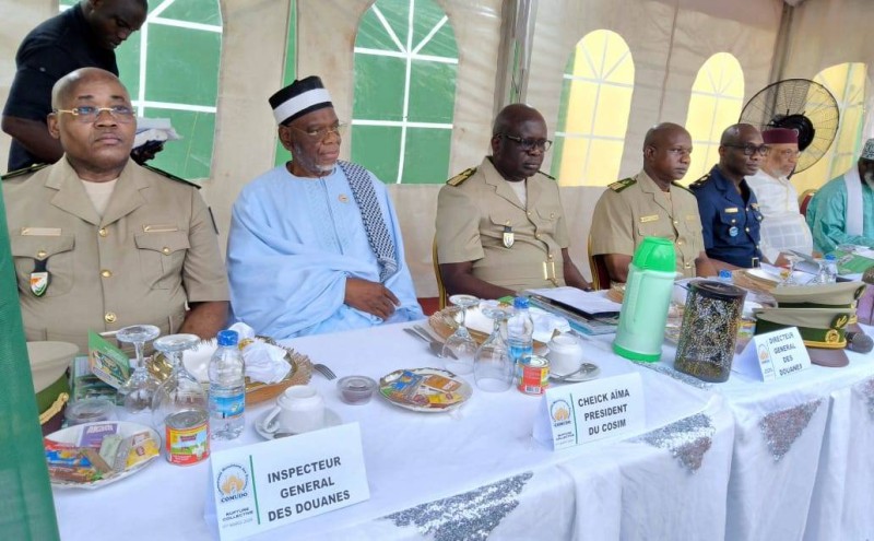 une rupture collective en présence du président du Cosim Cheickhoul Aimar Ousmane Diakité.