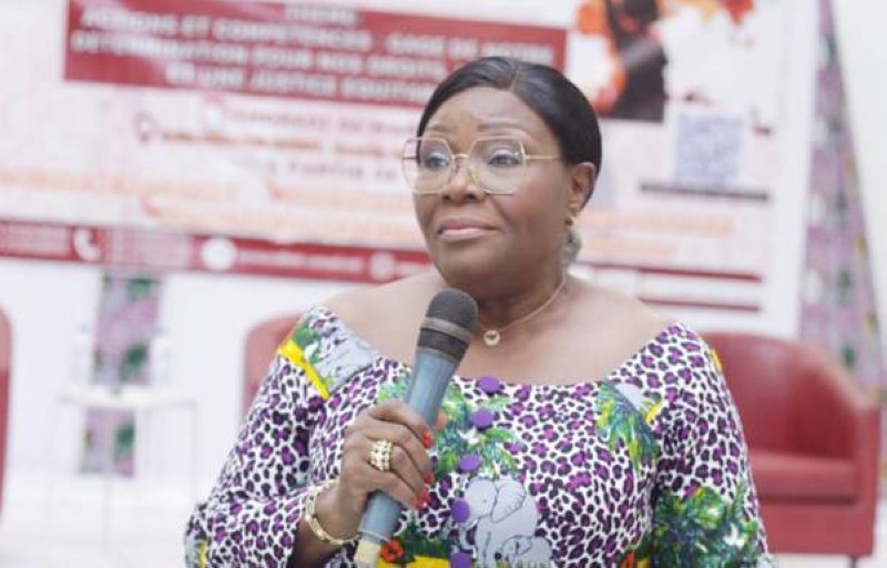 Traoré Kouaho Marthe est passée en revue les acquis de la Côte d’Ivoire en la matière, demandant aux femmes de se battre pour acquérir leur autonomie financière. (Ph: Dr)