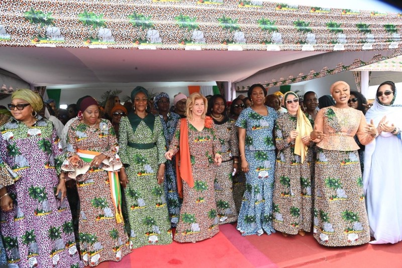 Une forte participation des femmes lors de la célébration de la Journée internationale des droits de la femme à la Place ADO d’Abobo.