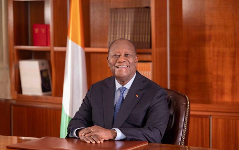 Alassane Ouattara, Président de la République de Côte d'Ivoire