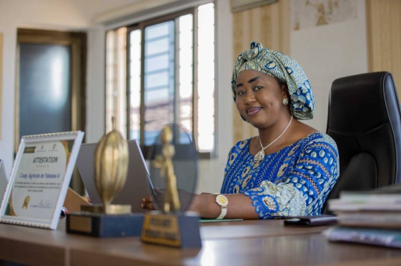 Traoré Awa, directrice générale de la Cayat. (Ph: Dr)