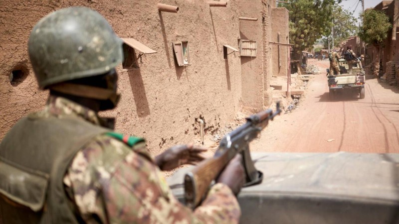 Des soldats maliens (illustration). © MICHELE CATTANI / AFP