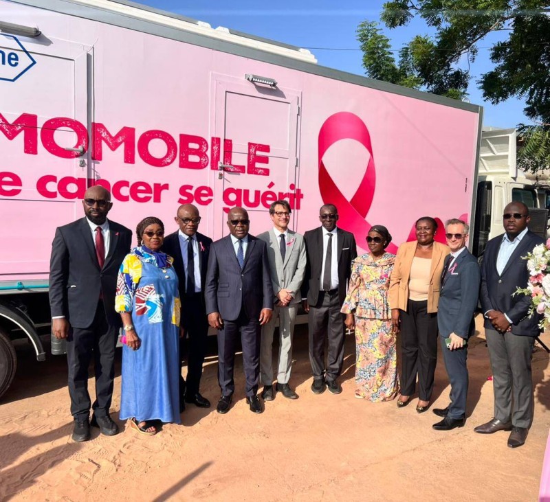 Un camion pour le renforcement du dépistage du cancer. (Ph: Dr)