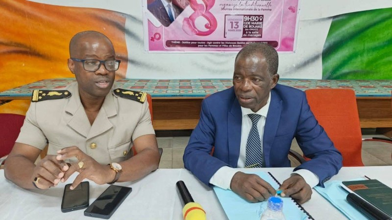 L'adjoint au maire, Mélombé Fofana, a confié que la mairie met l'accent sur les investissements. (Ph: Dr)