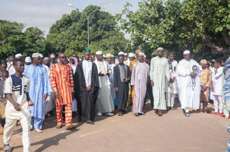 Le maire de Bouaké, Amadou Koné, prône la paix et la solidarité. (Ph: Dr)
