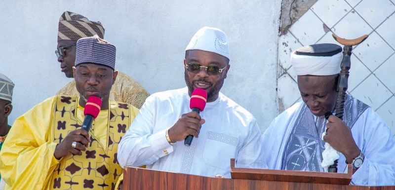 Dr Emmou Sylvestre aux côtés  de la communauté musulmane de Port-Bouet