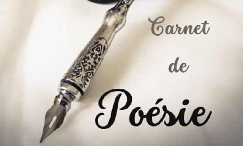 Carnet de poésie (Image d'illustration)