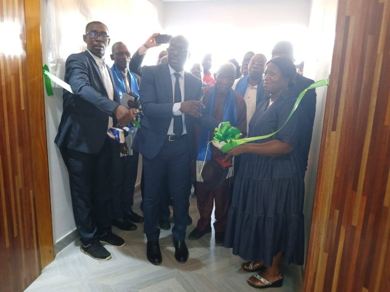 L'inauguration du nouveau siège a donné lieu à des festivités. (Ph: Dr)