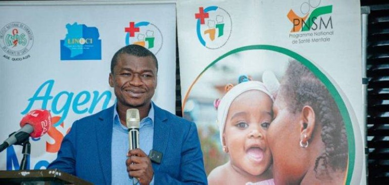 Pr Koua Médard Assemian, coordonnateur du Programme national de santé mentale (Pnsm). (Ph: Dr)