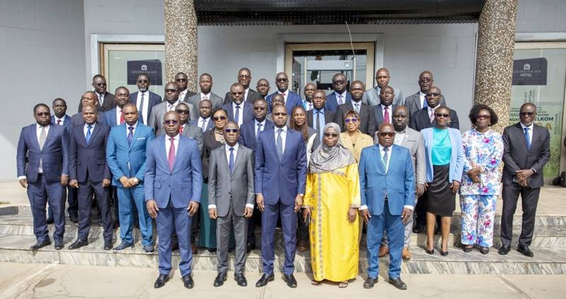 Arthur Ahoussi a invité les participants à mener des réflexions nécessaires à la cohérence des données économiques et financières. (Ph: Dr)