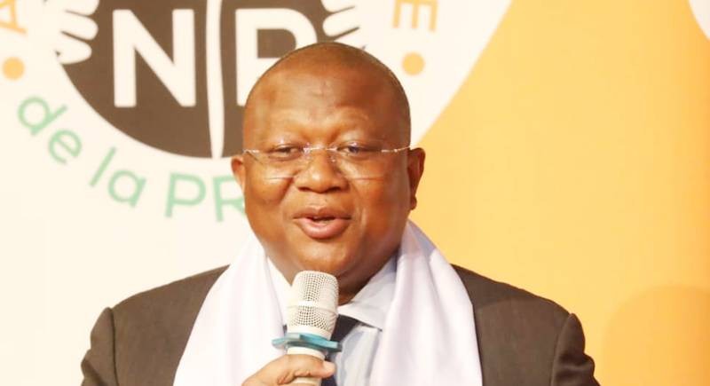 Le ministre de la Communication, Amadou Coulibaly, a prononcé l'allocution d'ouverture de la Snp 2026. (Ph: Julien Monsan)