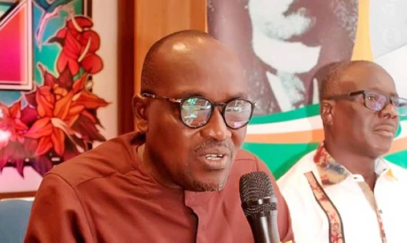 Ignace Koffi, commissaire général, souhaite un plein succès à l'événement. (Ph: Dr)