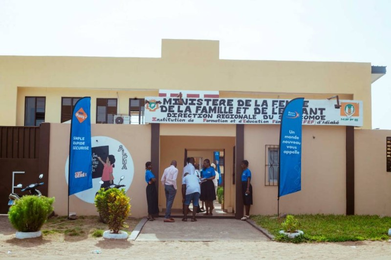 Vue d’un Institut de Formation et d’Éducation Féminine (IFEF), cadre d’apprentissage dédié à l’autonomisation des femmes.