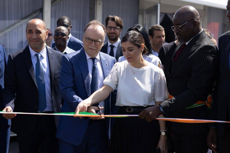 La coupure de ruban qui appelle à une synergie pour la réussite des JTB 2026 (Dr)