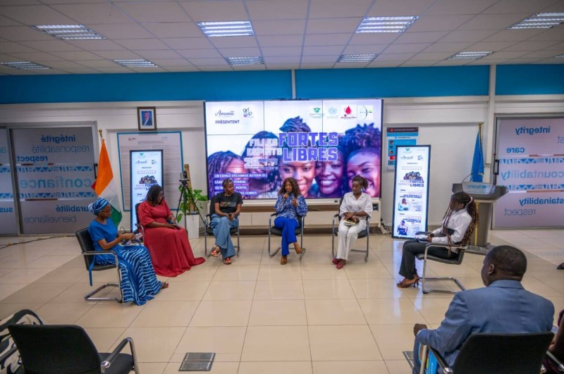 Des panels ont surtout meublé cette rencontre de filles à l’Unicef. (Ph: Dr)