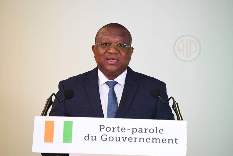 Amadou Coulibaly, ministre de la Communication, par ailleurs porte-parole du gouvernement. (Ph: Dr)