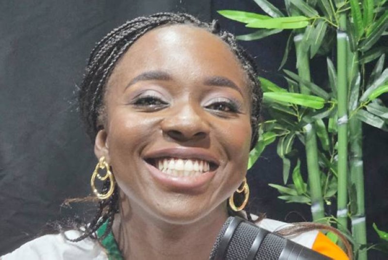 Julie Obin épouse Diabagaté, initiatrice de l'évènement. (Ph: Dr)