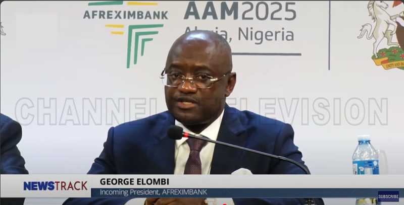 Le président d’Afreximbank, Dr George Elombi