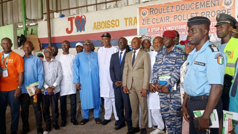 Les transporteurs et conducteurs invités à respecter le code de la route pour réduire drastiquement les accidents. (Ph: Dr)