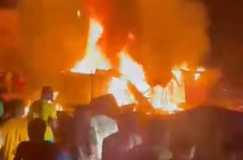Un incendie s’est déclaré dans la journée du mardi 7 avril 2026 à Abengourou