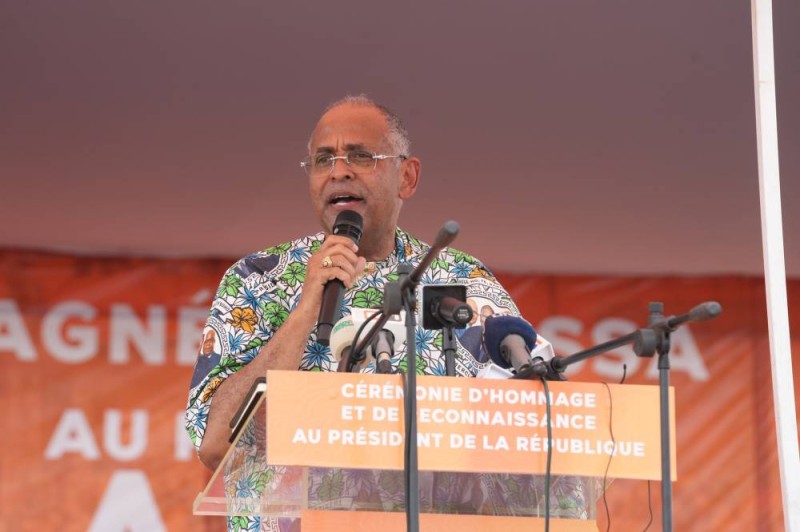 Le Président de l'Assemblée nationale, Patrick Achi, patron de la région de La Mé