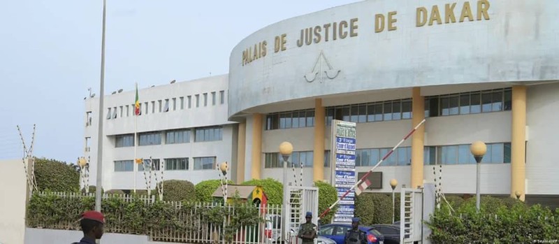 Le palais de justice de Dakar. (Ph: Dr)
