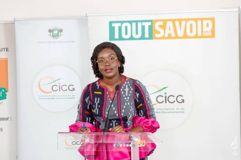 Léocadie Loukou Yao, secrétaire exécutive de l’Observatoire de la qualité des services financiers en Côte d’Ivoire. (Ph: Dr)