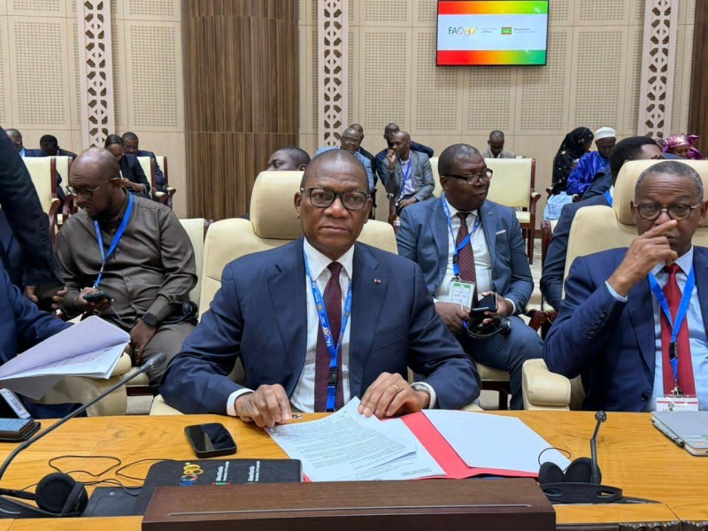 A Nouakchott, le ministre Bruno Nabagné Koné présente les priorités agricoles de la Côte d’Ivoire.