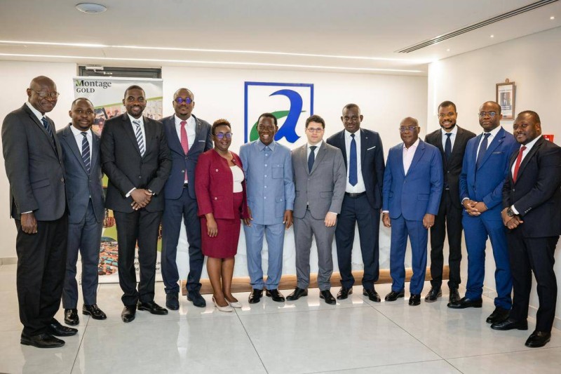 Koné Dossongui et Martino De Ciccio scellent un partenariat stratégique en faveur du développement minier en Côte d’Ivoire.